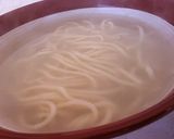 肉ネギ汁うどん　釜揚げスタイル作り方5写真