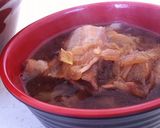 肉ネギ汁うどん　釜揚げスタイル作り方6写真