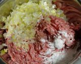 豚ミンチの甘辛照り焼きつくね作り方2写真