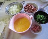 居酒屋風♡焼豚チャーハン作り方1写真