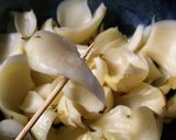 百合根のベーコン卵とじバター風味作り方1写真