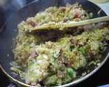居酒屋風♡焼豚チャーハン作り方6写真