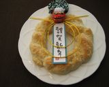 HMdeお正月しめ飾りリースパン◆◇作り方6写真