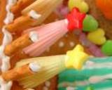 .。.:*・゜゜・*:.。. .。.:*・お菓子の家☆カラフルバージョン.。.:*・゜゜・*:.。. .。.:*・作り方24写真