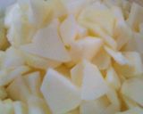 もちもち食感のはちみつアップルケーキ♪作り方1写真