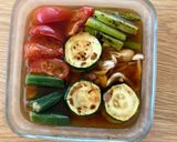 夏野菜たっぷり！！焼き野菜の簡単煮浸し作り方6写真