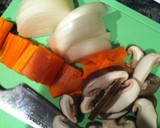 すき焼き風炒め☆作り方1写真