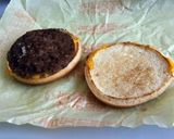 100％ビーフのタルタルチーズバーガー作り方4写真