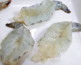 ぷりぷり♪エビチリ風ケチャマヨ豆板醤炒め作り方1写真