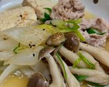 新玉ねぎと豚肉と豆腐のすき煮風♪作り方5写真