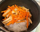 蓮根人参白滝の煮物作り方3写真