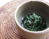 誰でも出来る☆ほうれん草の胡麻和え作り方2写真