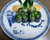 お正月は、生ハムとタアサイ入りのりまき♬作り方5写真