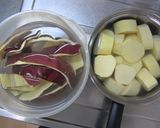 さつま芋の皮de大学芋ふぅ～作り方1写真