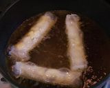 【簡単】ライスペーパーDEバナナ春巻き作り方8写真