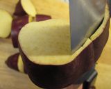 余った皮でもう一品★サツマイモのきんぴら作り方1写真