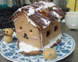 お菓子の家(リラックマ)作り方20写真