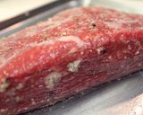 レンジで簡単☆ジューシー！ローストビーフ作り方1写真