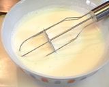 チキン&キノコの彩りクリームスパ作り方6写真
