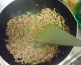 激辛ひき肉丼作り方1写真