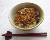 激辛ひき肉丼作り方6写真
