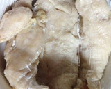 蒸し鶏とほうれん草作り方1写真