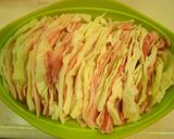 *★レンチンde回鍋肉ミルフィーユ★*作り方4写真