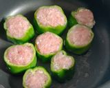 簡単 ピーマンの肉詰め・糖尿病・糖質オフ作り方4写真