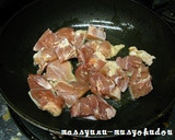 ■鶏肉と玉ねぎのオイスター黒酢炒め■作り方2写真