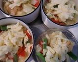 おせちの合間にパスタソースのエビグラタン作り方4写真