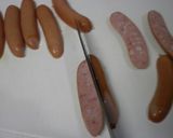 *お義母さんのホットドッグ*作り方1写真