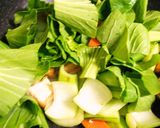 厚揚げと青梗菜のポン酢炒め作り方4写真