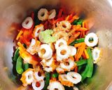 にんじんと竹輪のごまドレサラダ作り方7写真