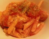 ミートボールとチーズのトマトペンネ作り方8写真
