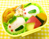 ゆきうさぎ♡お正月＊簡単キャラ弁♪作り方5写真