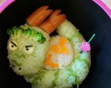 ２０１２年辰年の竜キャラ弁。作り方9写真