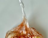 防災レシピ🍲湯煎で作る鶏手羽トマト煮込み作り方4写真