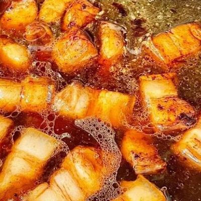 紅焼肉|多結晶氷砂糖で作る豚バラ肉の甘辛煮:工程6