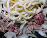 こってり旨い♪甘辛マヨで焼きうどん作り方3写真