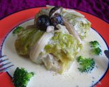 花の嵐食堂の白いロールキャベツ作り方4写真