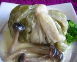 花の嵐食堂の白いロールキャベツ作り方5写真