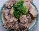 豚骨で骨汁・トンコツ出汁・ツナ風豚肉作り方16写真
