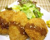 りんごとチーズのヒレカツ マスタード風味作り方5写真