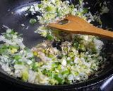 香味野菜だけで　体ぽかぽかナンプラー炒飯作り方3写真