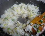 香味野菜だけで　体ぽかぽかナンプラー炒飯作り方5写真