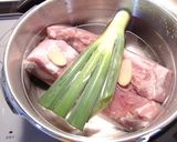 ♡お箸で切れる~!!我が家の豚角煮♡作り方1写真