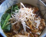 【牛と牛蒡の山かけ蕎麦】年越し蕎麦にも作り方18写真