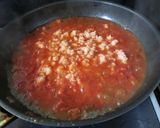 カニのトマトクリームソースパスタ作り方5写真