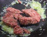焼肉のたれを使って　マーボーきのこ作り方6写真