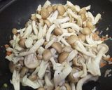 焼肉のたれを使って　マーボーきのこ作り方8写真
